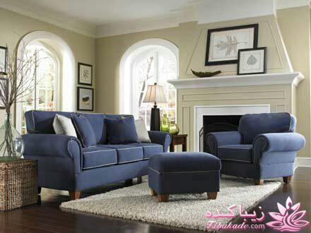 دکوراسیون کرم سرمه ای 